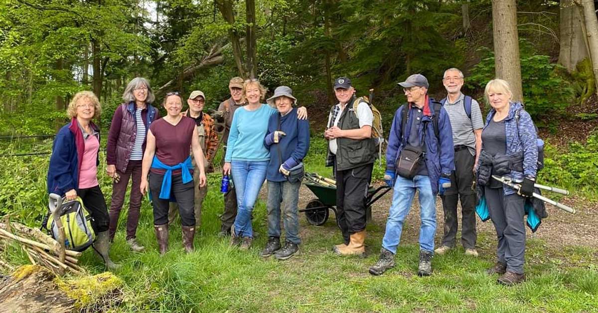 Community Volunteer session at Gravetye Estate