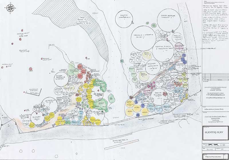 Gravetye Estate Orchard Plan