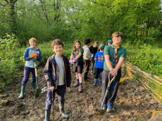 East Grinstead Cubs revisit the Gravetye estate