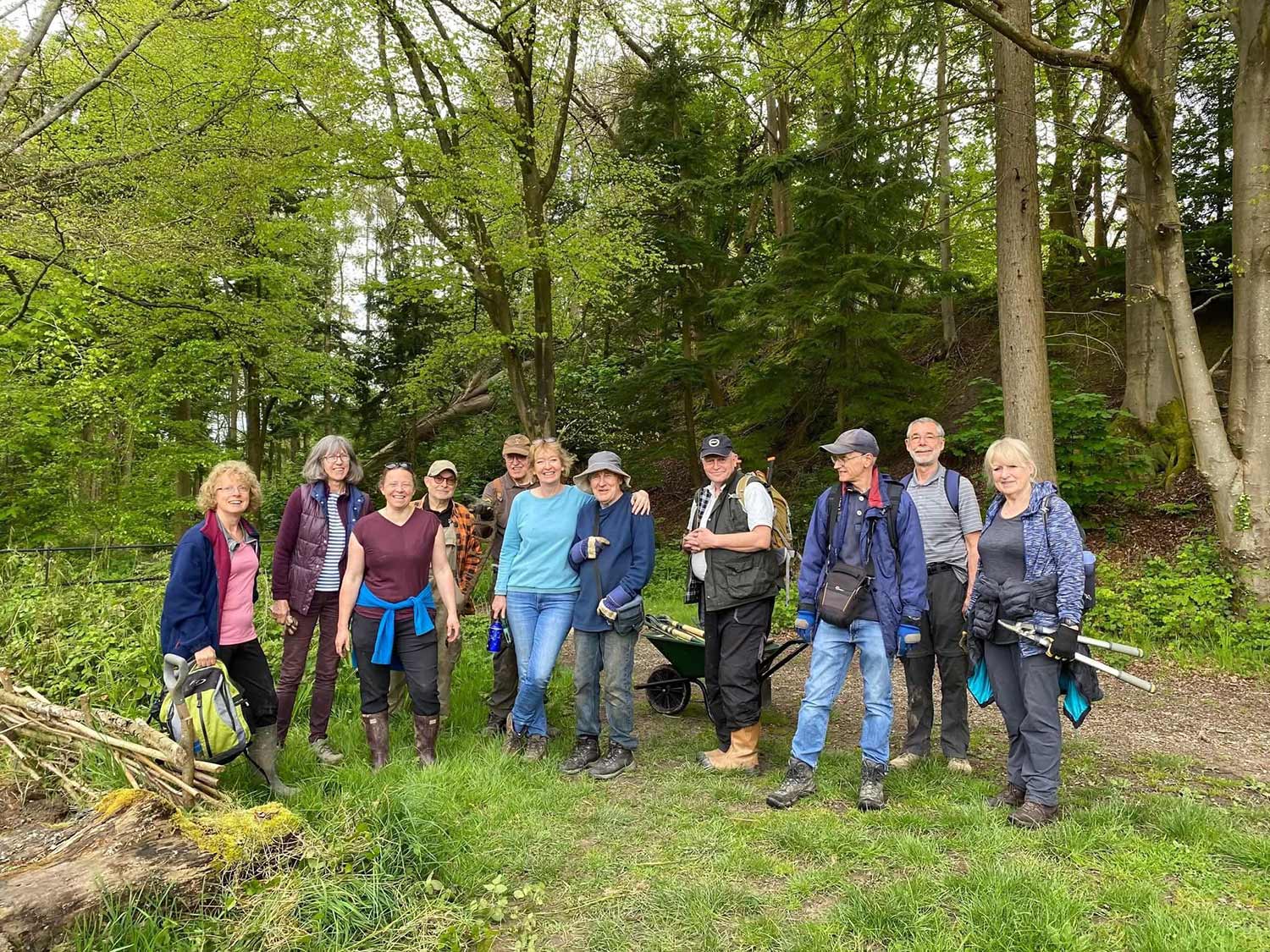 Volunteering at Gravetye Estate