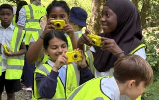 Crawley primary school visit Gravetye Estate