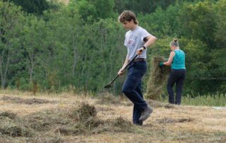 Meadow Making at Gravetye Estate